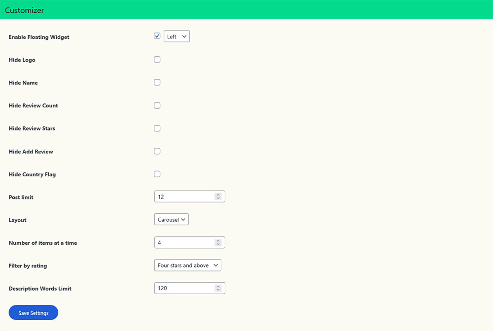 Configure Trustpilot WordPress Plugin